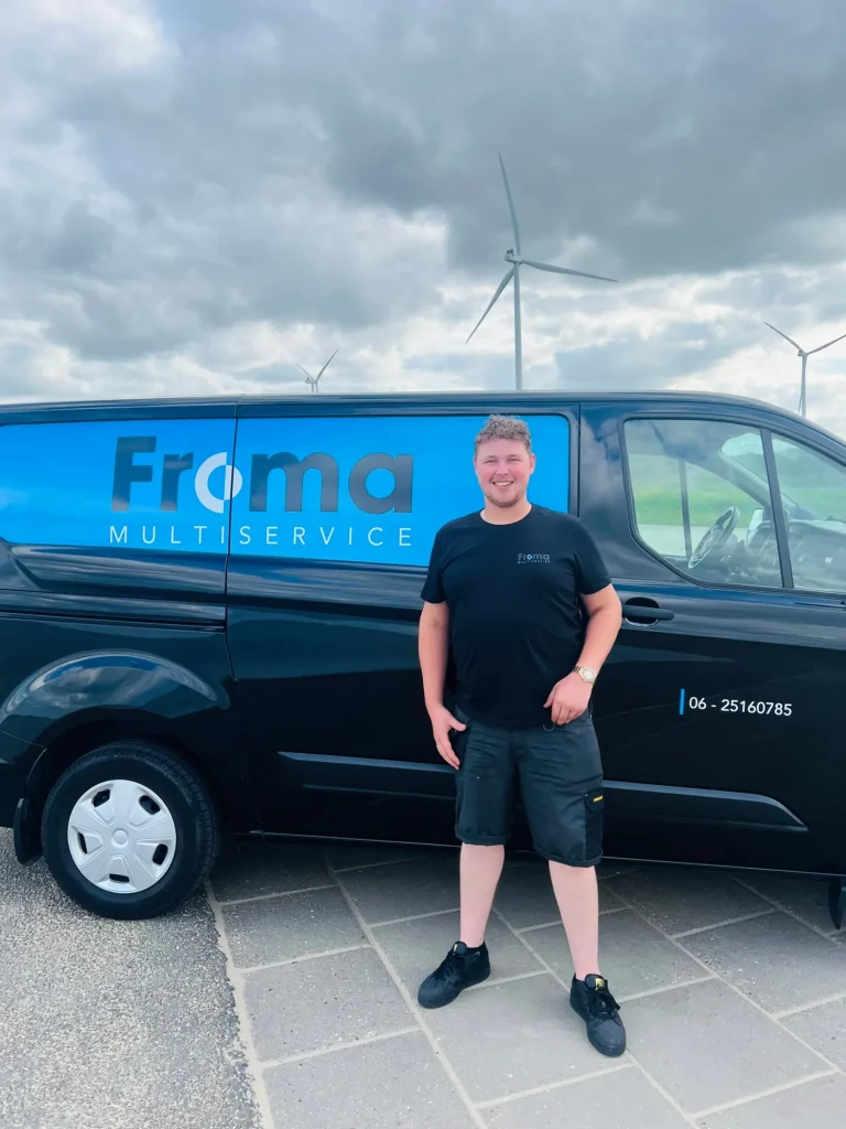 Tristan Froma, eigenaar van Froma Multiservice